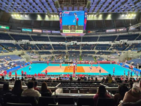 Araneta Coliseum, section: 217-Port 6, row: 5, seat: 8