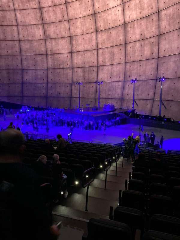The Sphere, Vegas, section: 109, row: 27, seat: 2