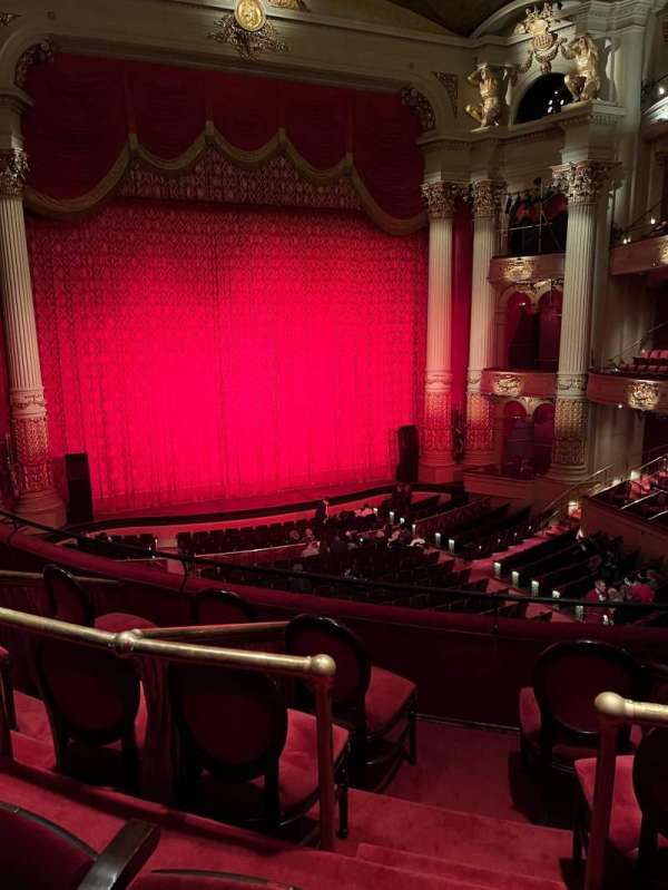 Academy of Music, section: Balcony F, row: B, seat: 13