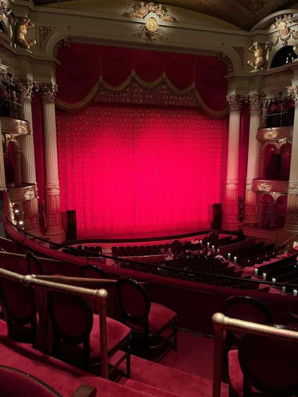 Academy of Music, section: Balcony F, row: B, seat: 11