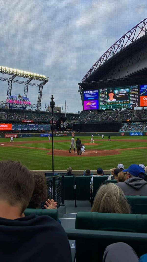 T-Mobile Park, section: 129, row: 10, seat: 4