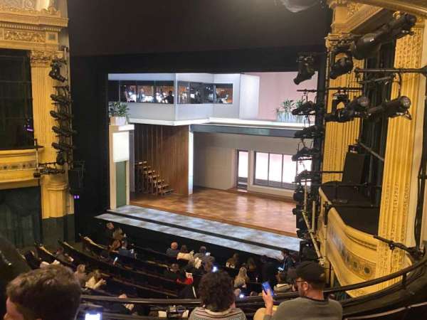 Hudson Theatre, section: Dress Circle R, row: E, seat: 12