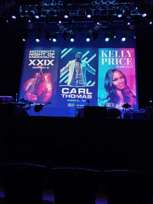 Sound Board Theater, section: MIX20, row: EE, seat: 11