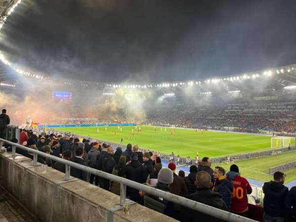 stadio olimpico, section: 40AS, row: 17, seat: 1S