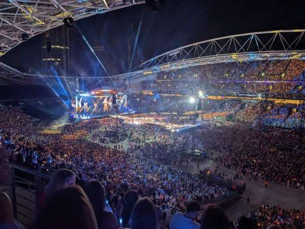 Accor Stadium, section: 411, row: 11, seat: 8