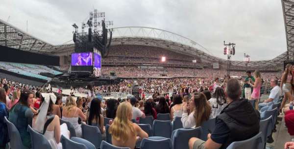 Accor Stadium, section: 103, row: 22, seat: 14