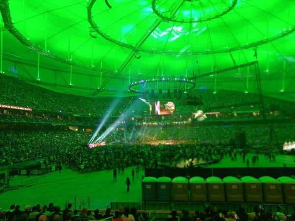 Tropicana Field, section: 144, row: GG, seat: 1