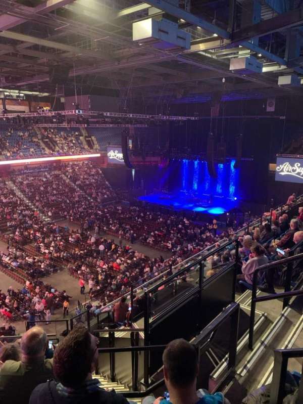 Mohegan Sun Arena, section: 109, row: K, seat: 4