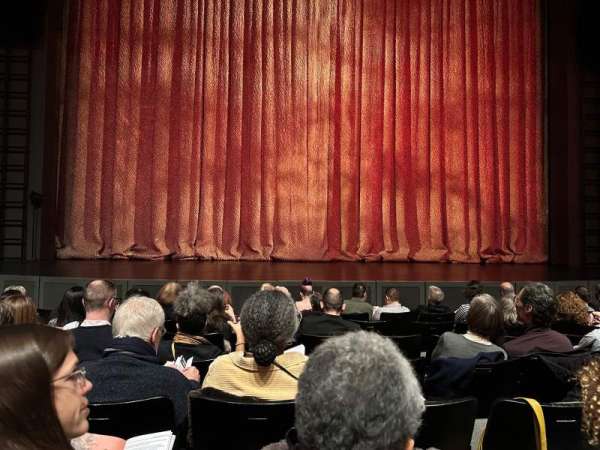 Harris Theater, section: A, row: K, seat: 106