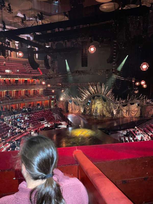 Royal Albert Hall, section: Second Tier 53, row: 1, seat: 4