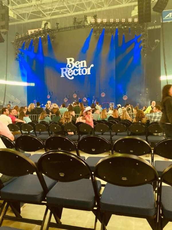 First Horizon Coliseum, section: Floor C, row: 8, seat: 11
