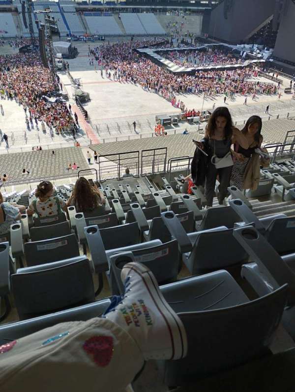 Stade de France, section: E5, row: 56, seat: 8