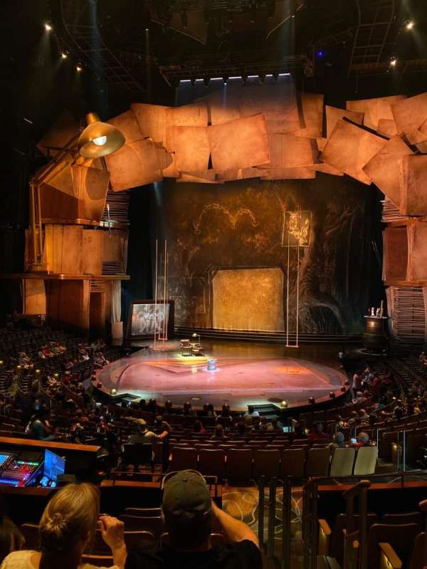 The Drawn to Life Theatre at Disney Springs, section: 204, row: Q, seat: 1
