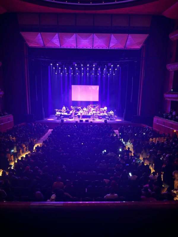 Victoria Theater at NJPAC, section: Tier1c, row: A, seat: 106