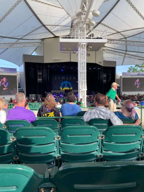 Cynthia Woods Mitchell Pavilion, section: 106, row: E, seat: 29
