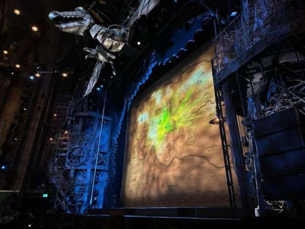Apollo Victoria Theatre, section: stalls, row: c, seat: 10