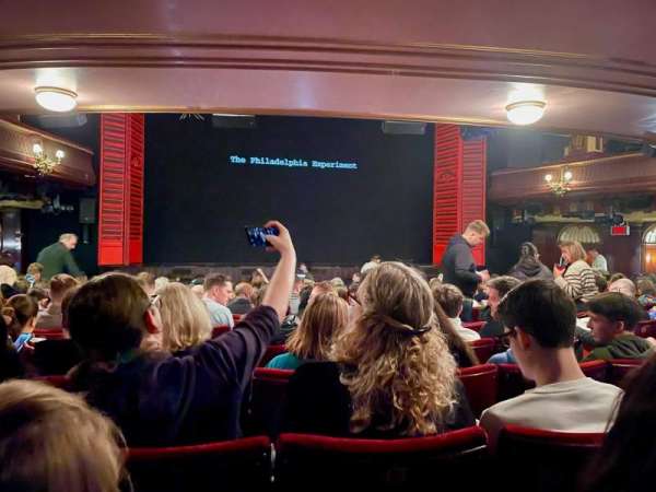 Phoenix theatre, section: Stalls, row: P, seat: 19