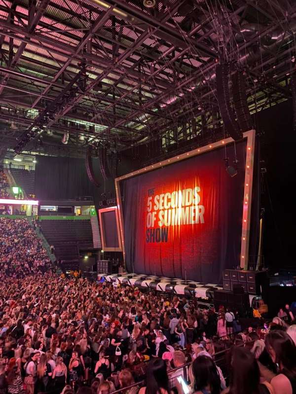 AO Arena, section: 114, row: L, seat: 28