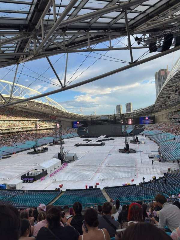 Accor Stadium, section: 321, row: 10, seat: 22