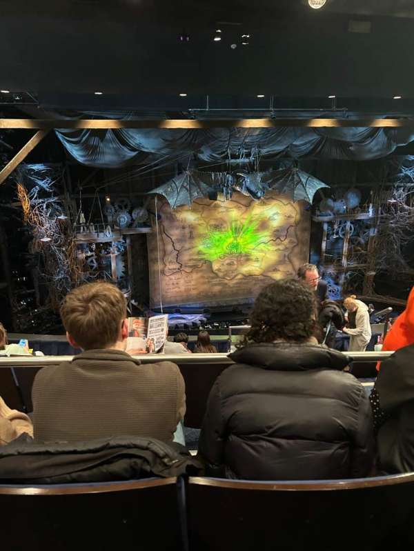 Gershwin Theatre, section: Rear Mezzanine L, row: G, seat: 5