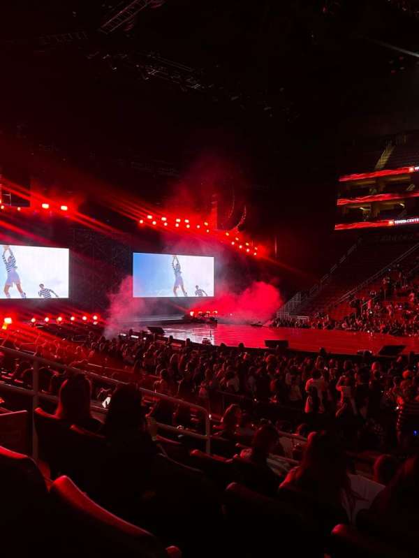 Toyota Center, section: 119, row: 9, seat: 10