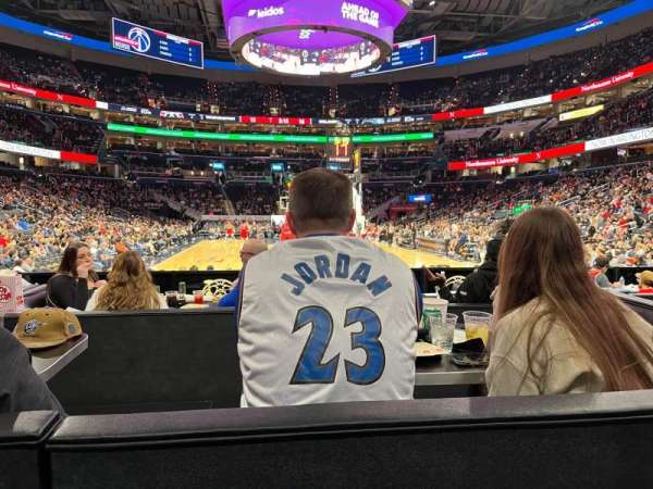 Capital One Arena, section: 116, row: A, seat: 6
