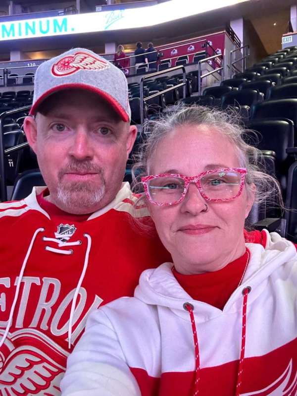 Ball Arena, section: 122, row: 8, seat: 4