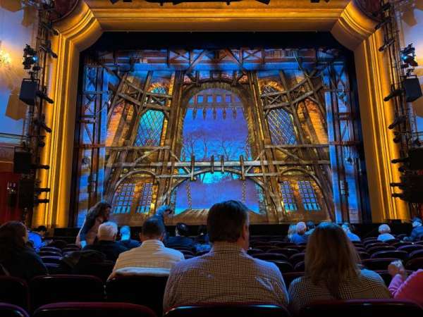 St. James Theatre, section: Orchestra C, row: L, seat: 109