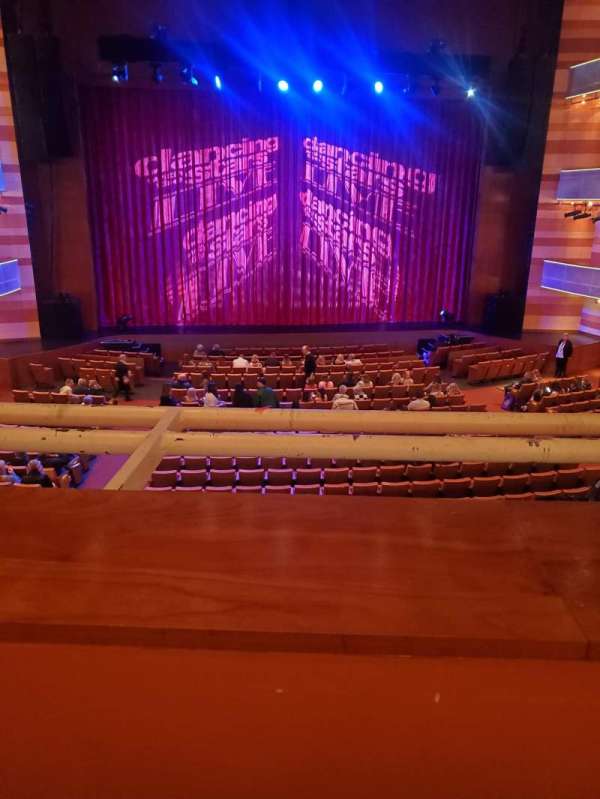 Eccles Theater, section: T1 Center, row: A, seat: 16
