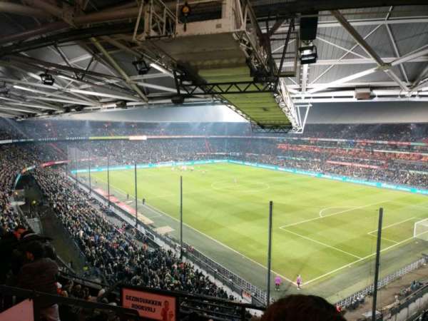 De Kuip, section: DD, row: 12, seat: 22