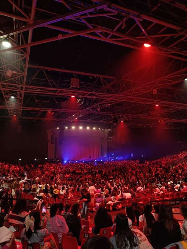 Zénith Paris, section: D, row: 31, seat: 96