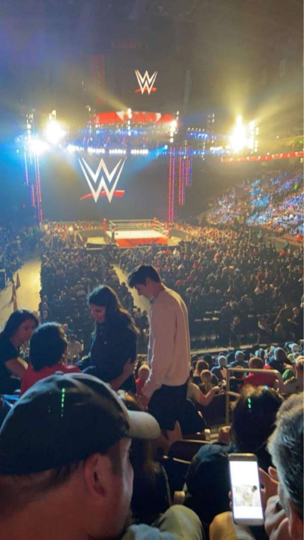 Giant Center, section: 215, row: Q, seat: 2