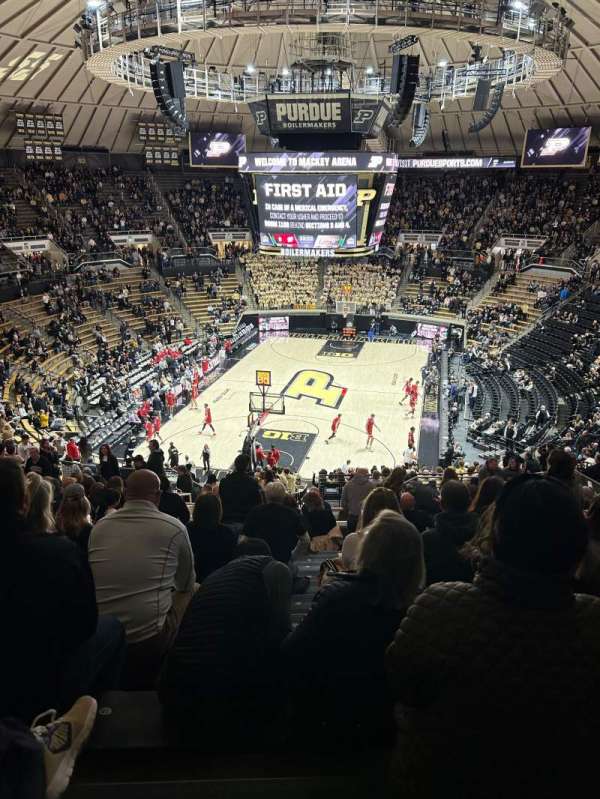 Mackey Arena, section: 114, row: 19, seat: 13