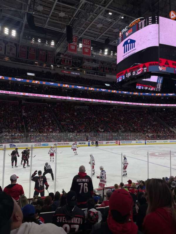 Lenovo Center, section: 107, row: L, seat: 8