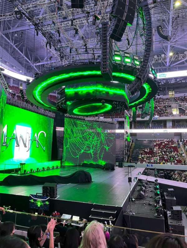 SM Mall of Asia Arena, section: 207, row: F, seat: 10