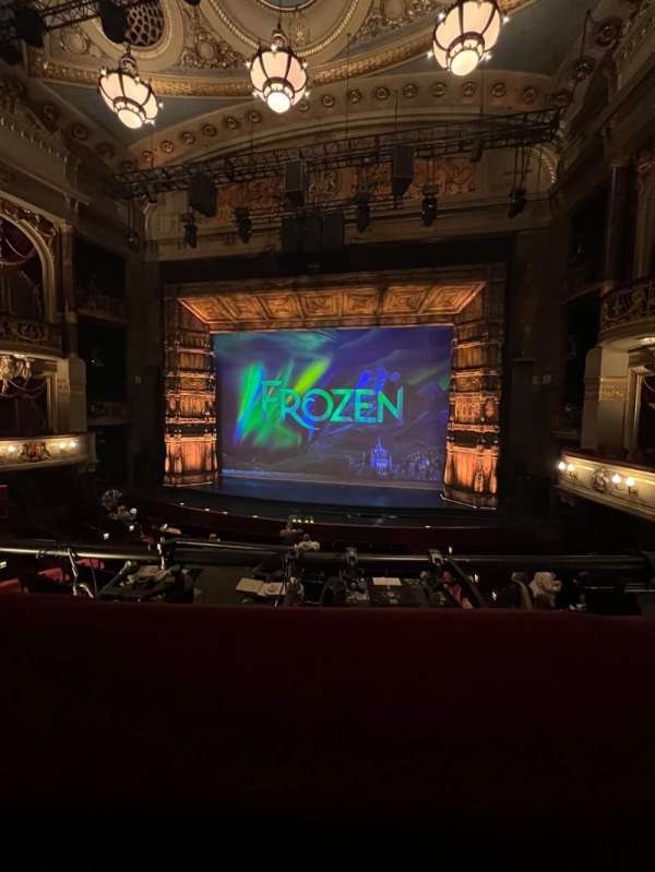 Theatre Royal Drury Lane, section: Royal circle, row: A, seat: 20