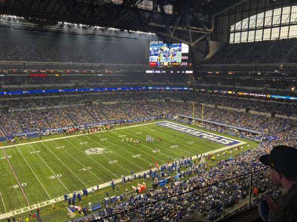 Lucas Oil Stadium, section: 543, row: 2, seat: 13