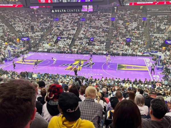 Delta Center, section: 6, row: 24, seat: 11