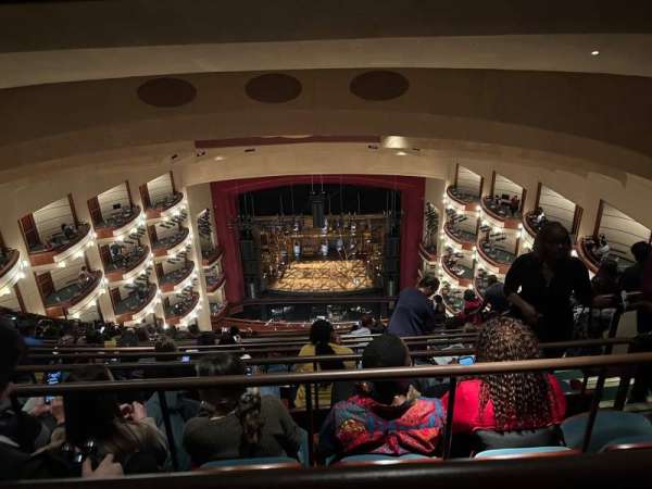 Ziff Ballet Opera House at the Arsht Center, section: Tier 4 Center, row: M, seat: 116