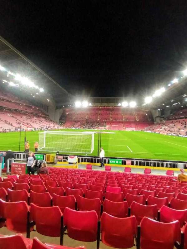 anfield, section: 105, row: 16, seat: 96