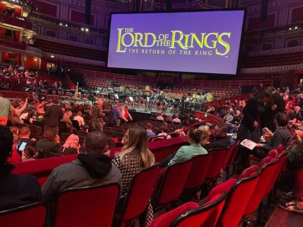 Royal Albert Hall, section: Stalls M, row: 3, seat: 84