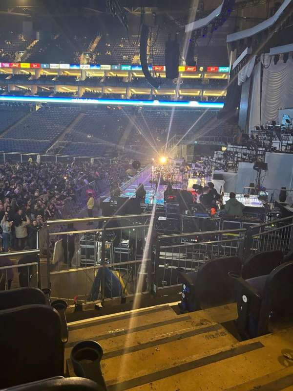 The O2, London, section: 113, row: M, seat: 400