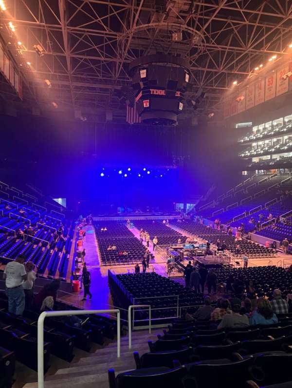 Thompson-Boling Arena, section: 114, row: 22, seat: 12