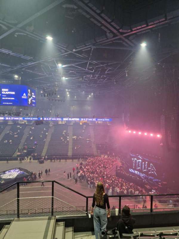 Accor Arena, section: Balcon F, row: 86, seat: 25