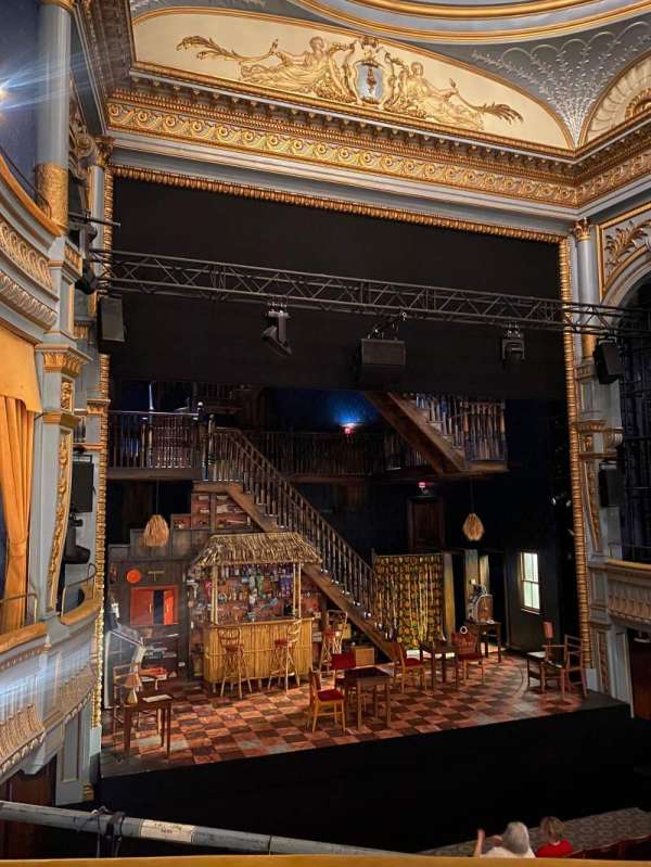 Harold Pinter Theatre, section: Dress Circle, row: B, seat: 17