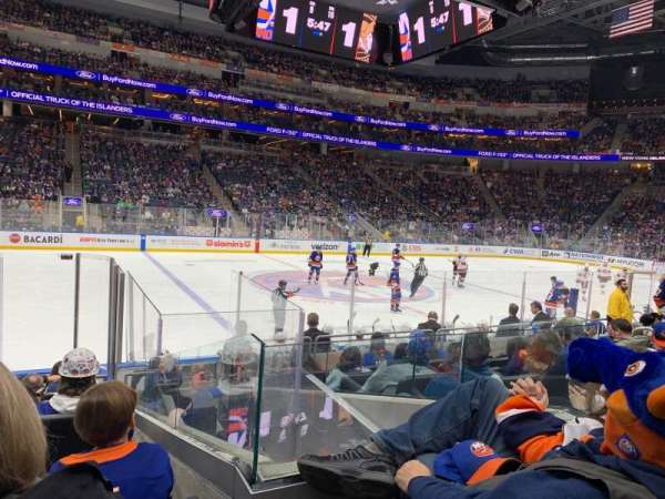 UBS Arena, section: 105, row: 10, seat: 11