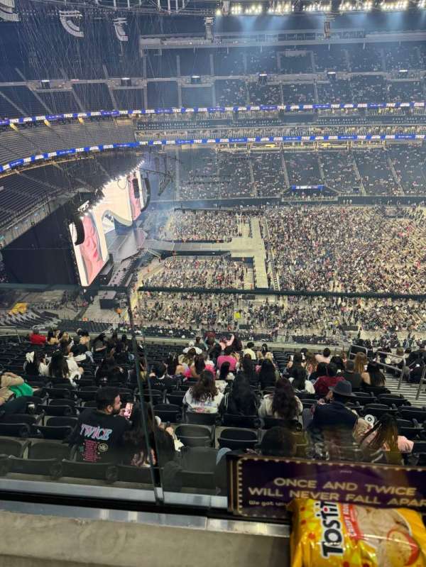 Allegiant Stadium, section: 414, row: 1, seat: 6