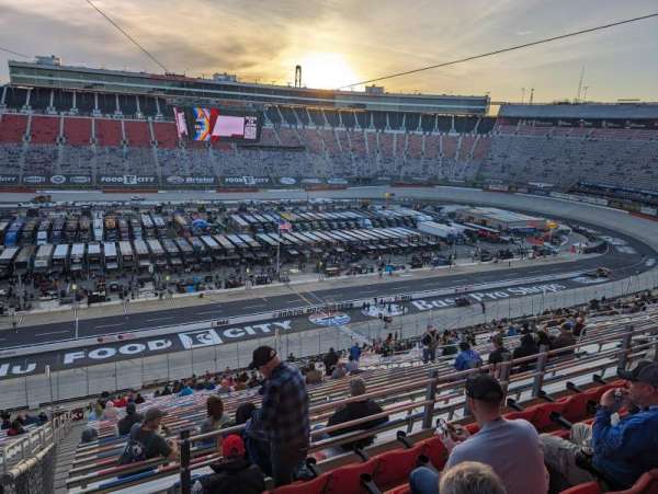 Bristol Motor Speedway, section: Allison Terrace K, row: 5, seat: 19