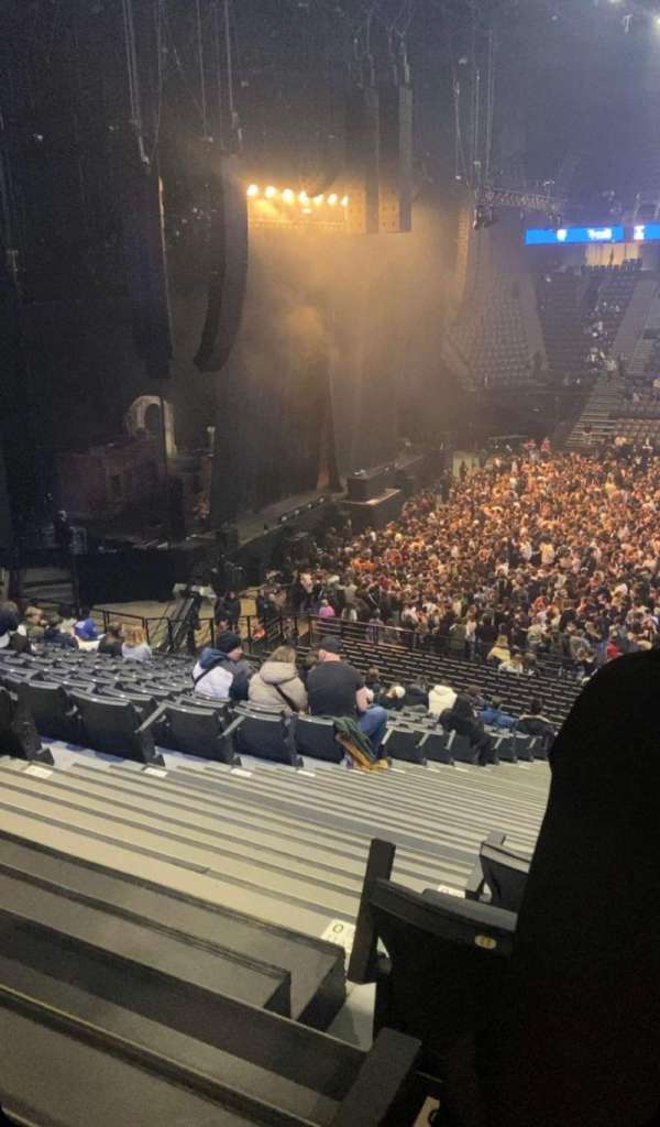 Accor Arena, section: gradin O, row: 1, seat: 12