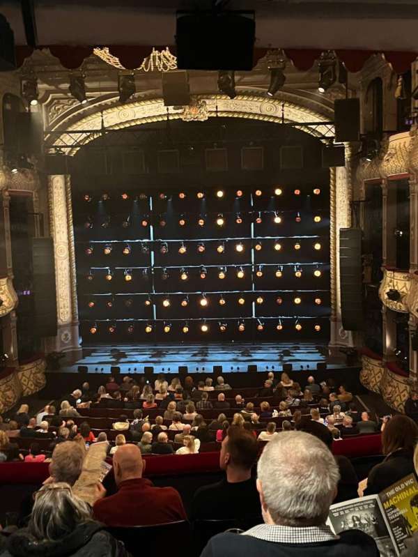 The Old Vic, section: Dress circle, row: E, seat: 21